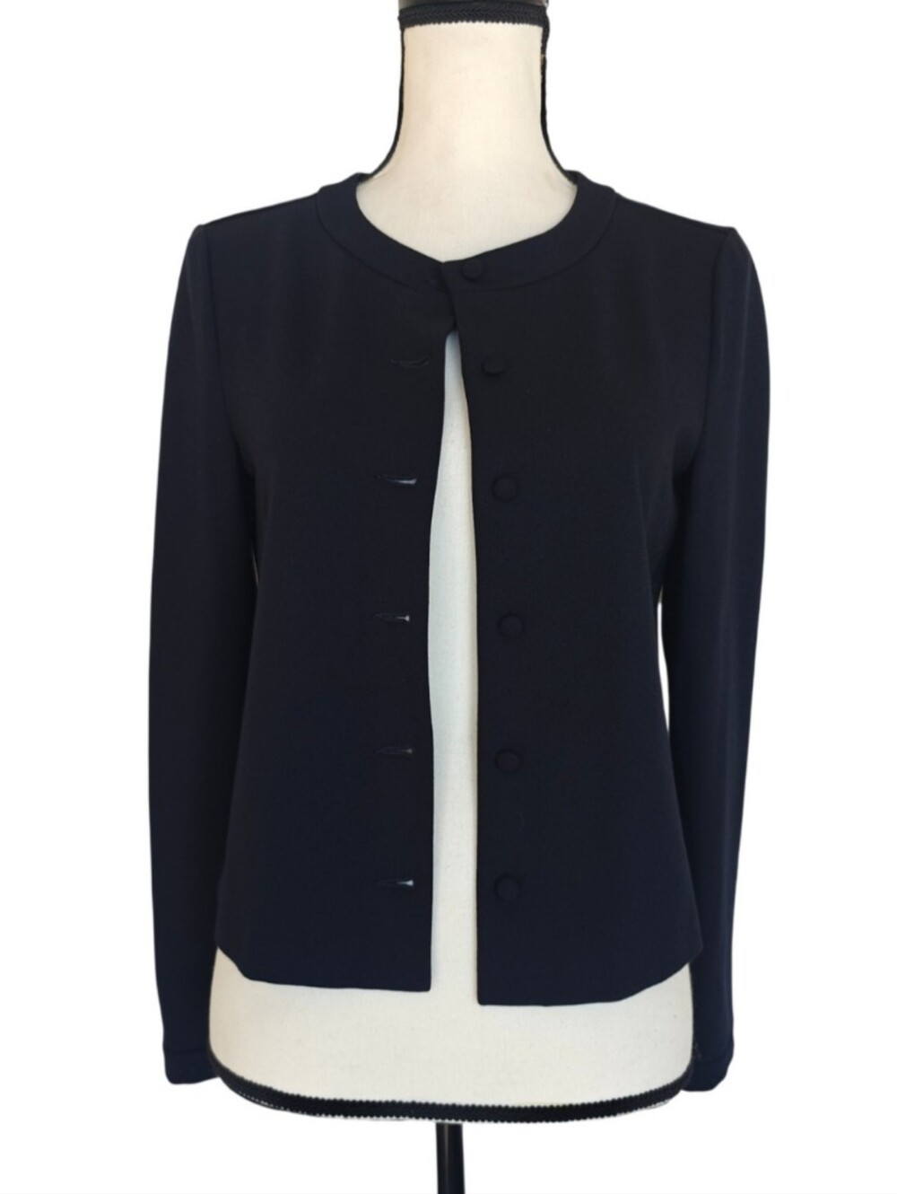 Emporio Armani Navy Blue Jacket Cardigan Size 40/US 4